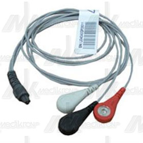 Cavo a 3 derivazioni per ecg palmare cardio-a e cardio-b (nuovo tipo) 