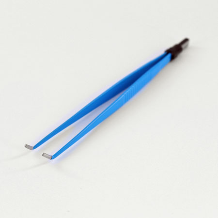 Pinza bipolare curva tip 2mm/lungh. 20 cm. 