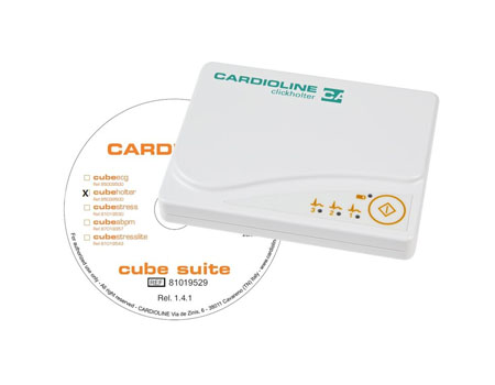 Holter ecg cardioline 3 canali con software e usb 