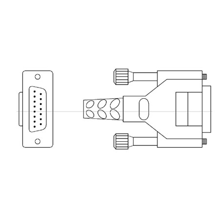Cavo pazien. 10vie c/term.c/attacco a clip x ecg eli 210/250/350 mortara 