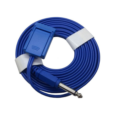 Elettrobisturi cavo collegamento per elettrodo neutro a mazzetta 