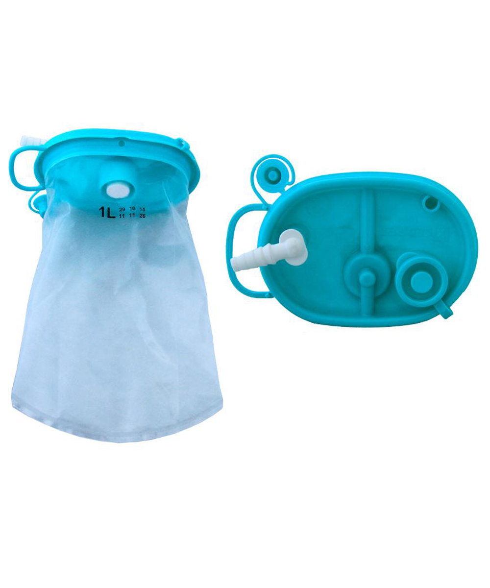 Sacca monouso lt. 1 serres x aspir. pz sing. 