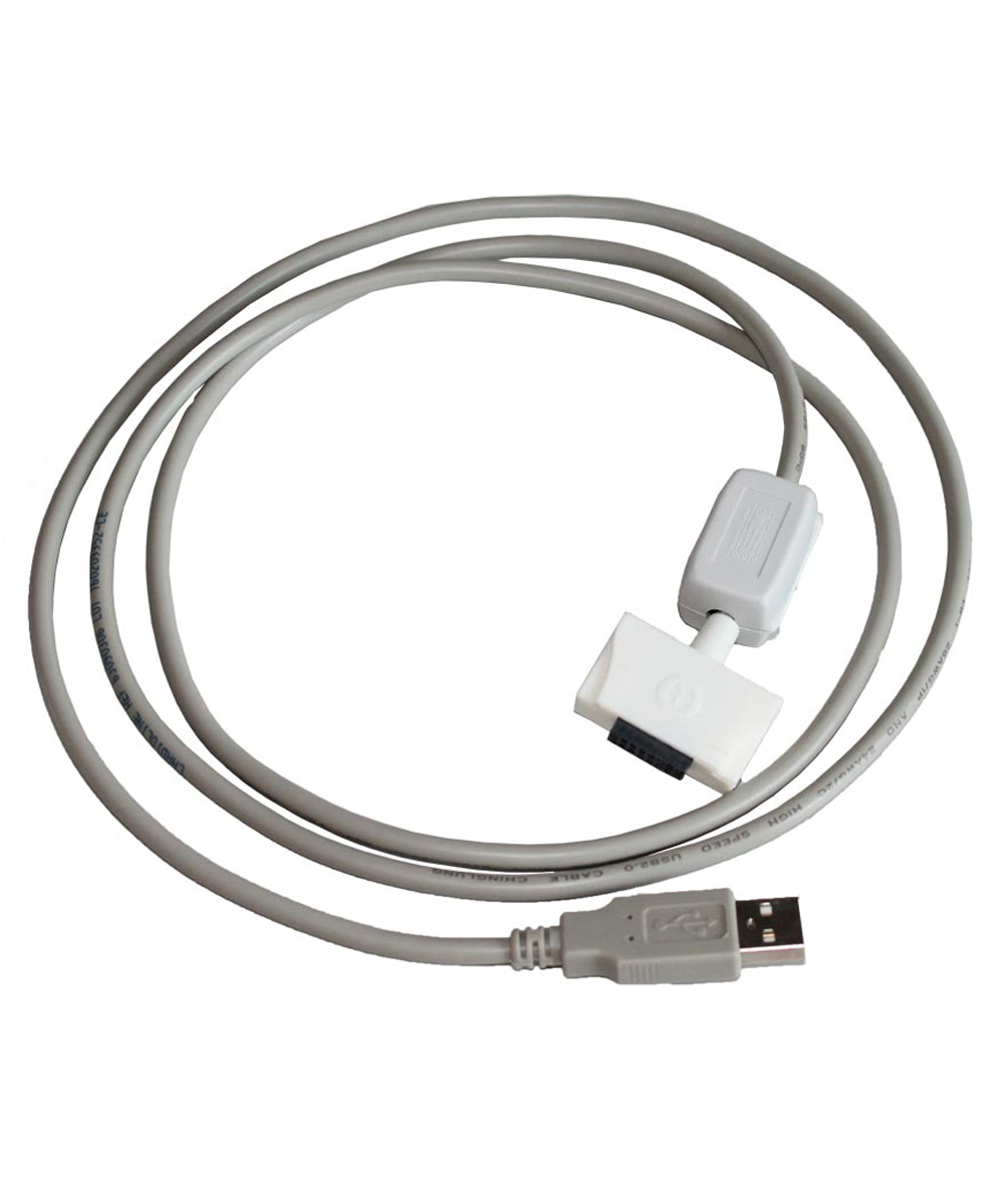 Cavo di connessione USB per dispositivi Cardioline Walk 400h e Clickholter, compatibile con bundle e versioni Cardio Station per un trasferimento dati affidabile.