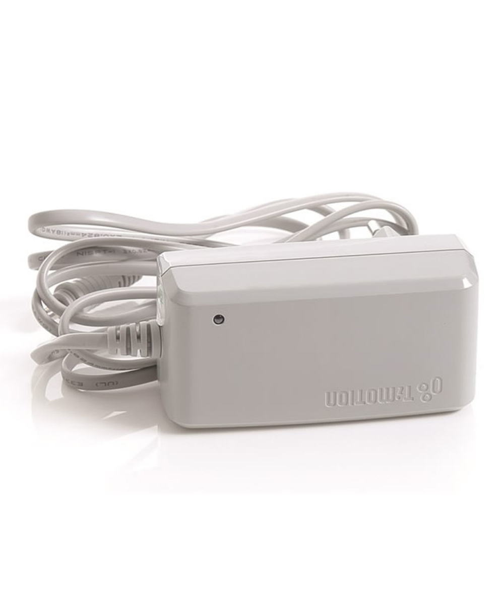 Caricabatteria compatto e sicuro per sollevatori elettrici TiMOTION Muevo, compatibile con codici Moretti RI826, RI828, RI824, RI822, RIR115.