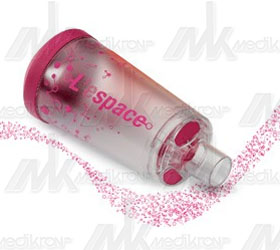 Distanziatore espace magenta adulto c/boccaglio 