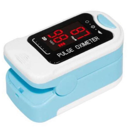 Pulsossimetro a dito display led batterie incluse 