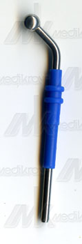 Elettrodo curvo a sfera diam. mm.5 cm. 5,5 