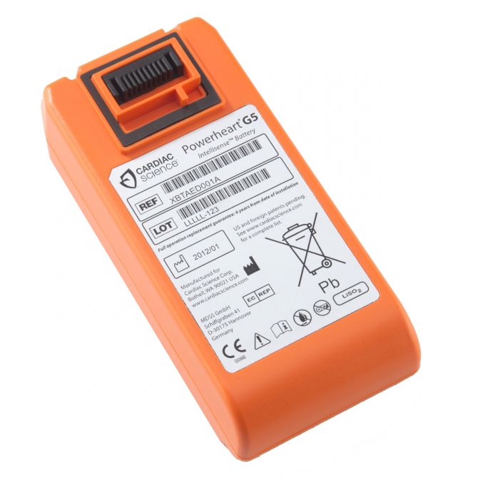 Batteria per defibrillatore power heart g5 