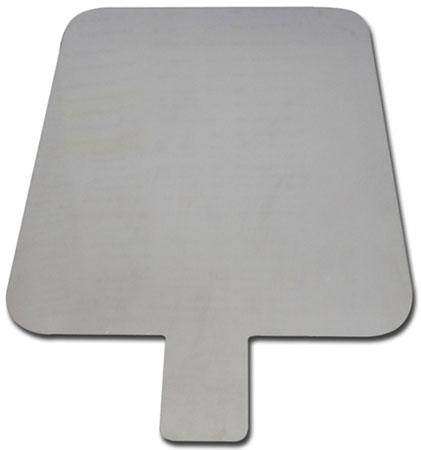 Piastra multiuso in acciaio, per elettrob. surtron, riutilizzabile 