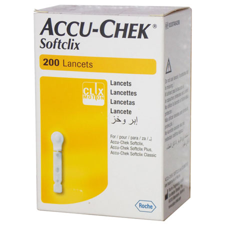 Glicemia * accu-chek softclix lancet cf. 200 pz 