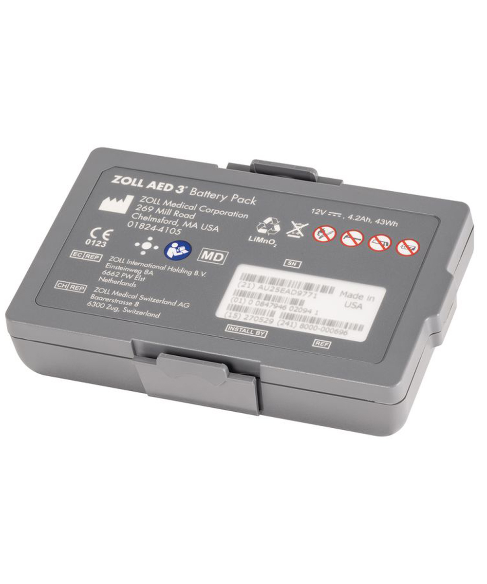 Batteria per defibrillatore aed 3 zoll 
