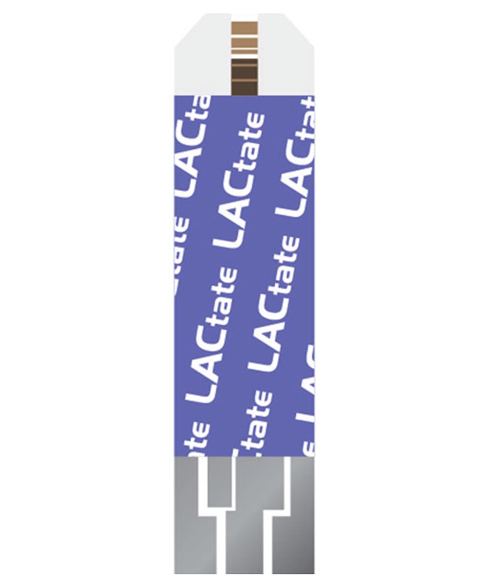 Strisce reattive lattato Gimacare in flaconcino per misurazione precisa dei livelli di lattato con sistema multifunzionale diagnostico.