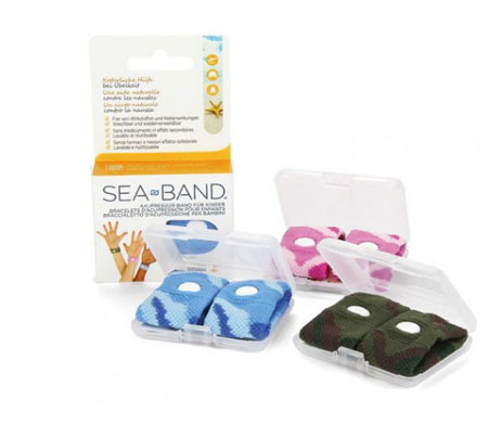 Bracciale sea band antinausea adulti utilizzabile 50 volte 