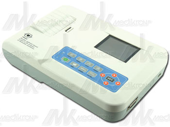 Ecg contec 300g - 3 canali con display per 12 derivazioni 