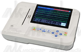 Ecg contec 600g - 3/6 canali display 7” lcd tft - 12 derivaz. 