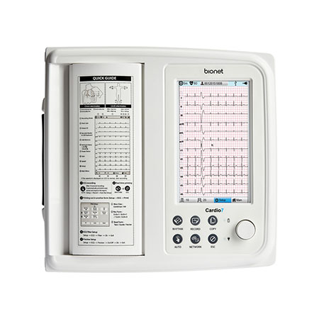 Elettrocardiografo cardio 7 12 canali con touch screen 