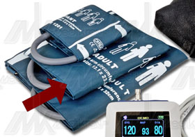 Bracciale adulti x holter pressorio gima 