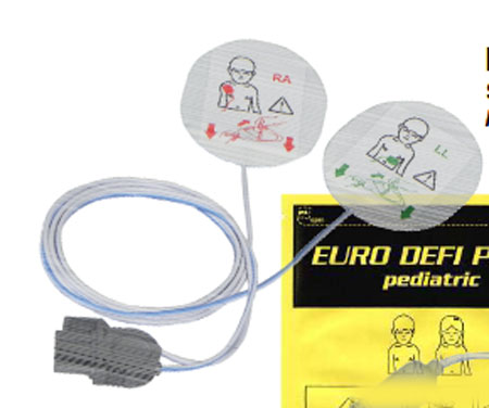 Defibrillatore lifepack 12: coppia piastre mon. pediatr. compatibili 