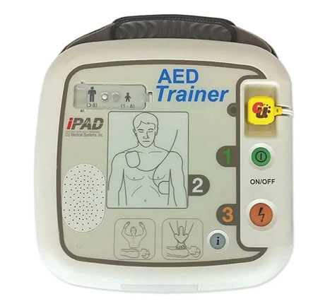 Trainer x defibrillatore ipad cu-sp1 software selezionabile in 16 lingue 