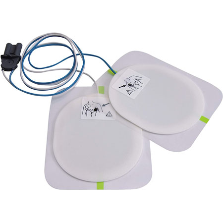 Elettrodi pads monouso adulti per defibrillatore saver one paio 
