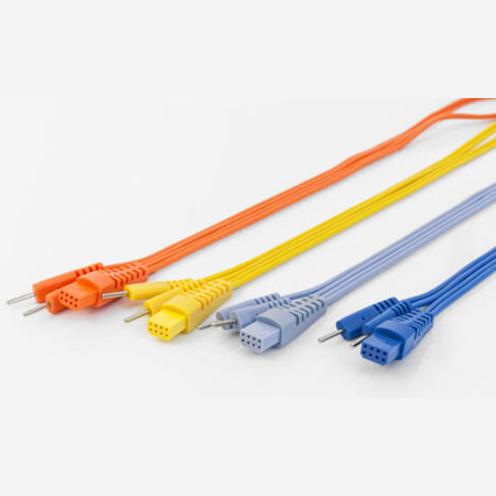 Elettroter. globus: cavi colorati x elite 4 canali 