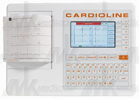 Elettroc. cardioline 100s, 6 canali 