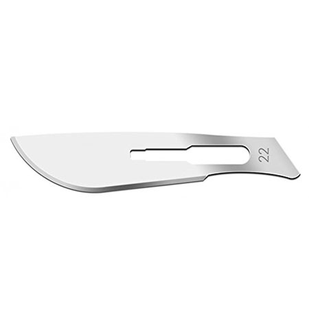 Bisturi monouso str in carbonio n.22 cf. 10 pz. 