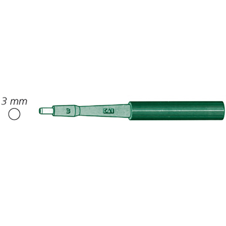 Curette biopsia punch sterile mm.3 monouso 
