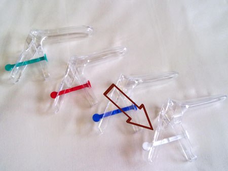 Speculum str perno centrale piccolo 