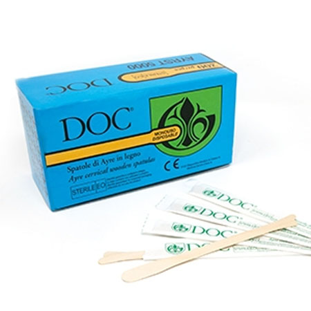 Spatole ayre legno sterile cf.200 pz 