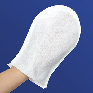 Manopola presaponata,cucita,smussa, cm.19x15x1 circa, in conf. 20 pz 