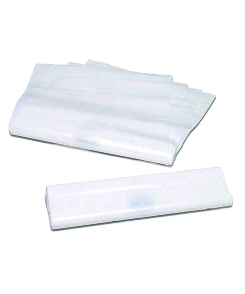 Sacchetto rifiuti sanitari bianco 20x30 cm con chiusura minigrip per uso medico professionale