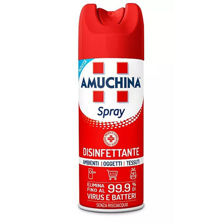 Amuchina disinfettante spray oggetti, ambienti e tessuti 400 ml 