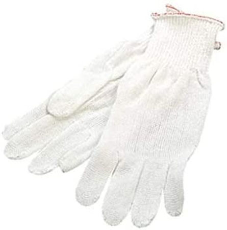 Guanti filo bianco mis.7  f.z. 