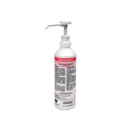 Sapone liquido antisett. dermosept ml. 500 