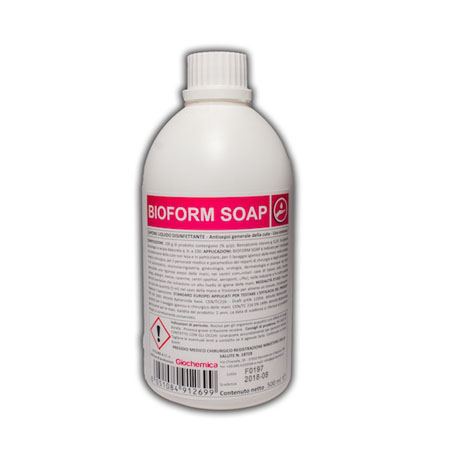Sapone liquido antisett. bioform pmc ml. 500 