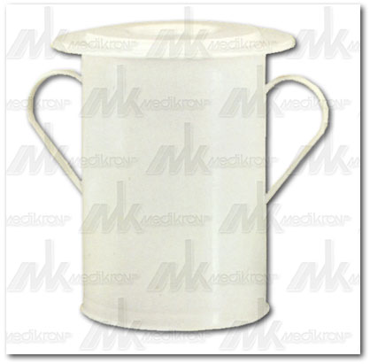 Vaso comodo c/coperchio forma alta 