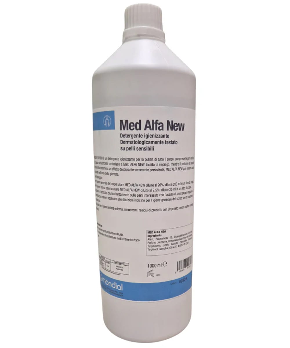 Disinf. med alfa new ml.1000 per ginecologia-chirurgia uso cosmetico 