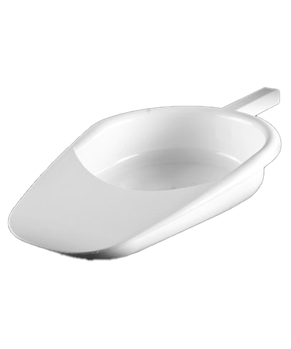 Padella in plastica bianca autoclavabile 