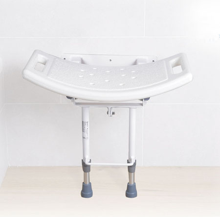 Sedile per doccia da parete regolab. 