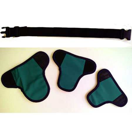 Protezioni scrotali serie completa mis. 1.2.3 conf. 3 pz. x rx 