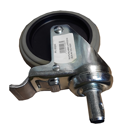 Ruota c/freno ricambio carrozzina ab-56 ns. cod. 092291 