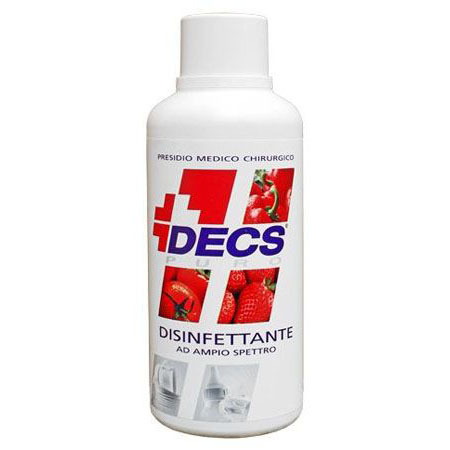 Disinf.a freddo decs puro lt. 1 per campo medic.  base sodio ipoclorito 