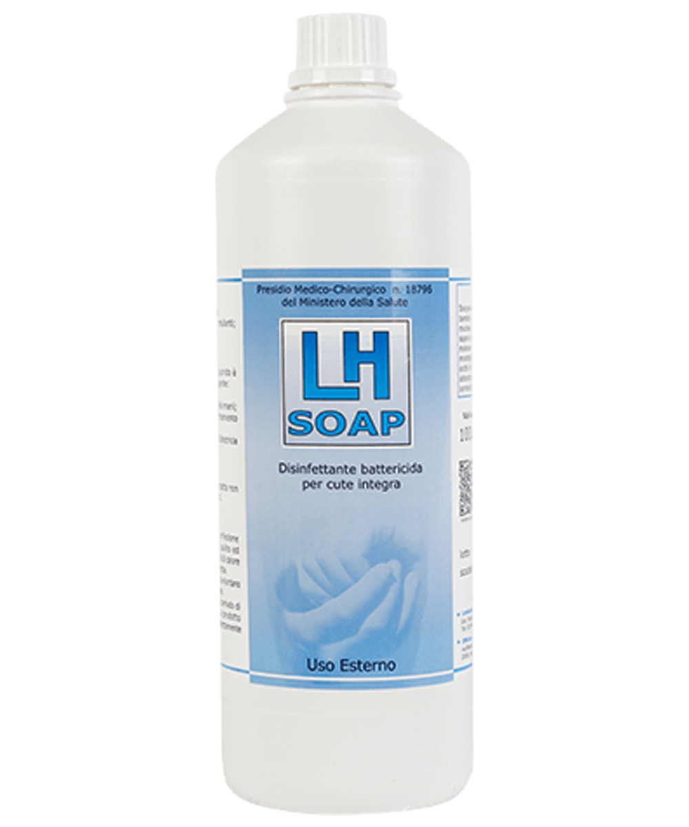 Sapone antibatterico antisettico per cute integra lh soap 500 ml
 