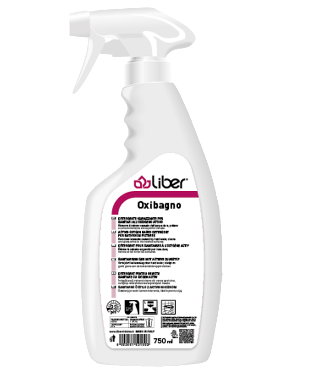 Detergente bagno igienizz spray sanitari c/ossigeno attivo liber 750ml