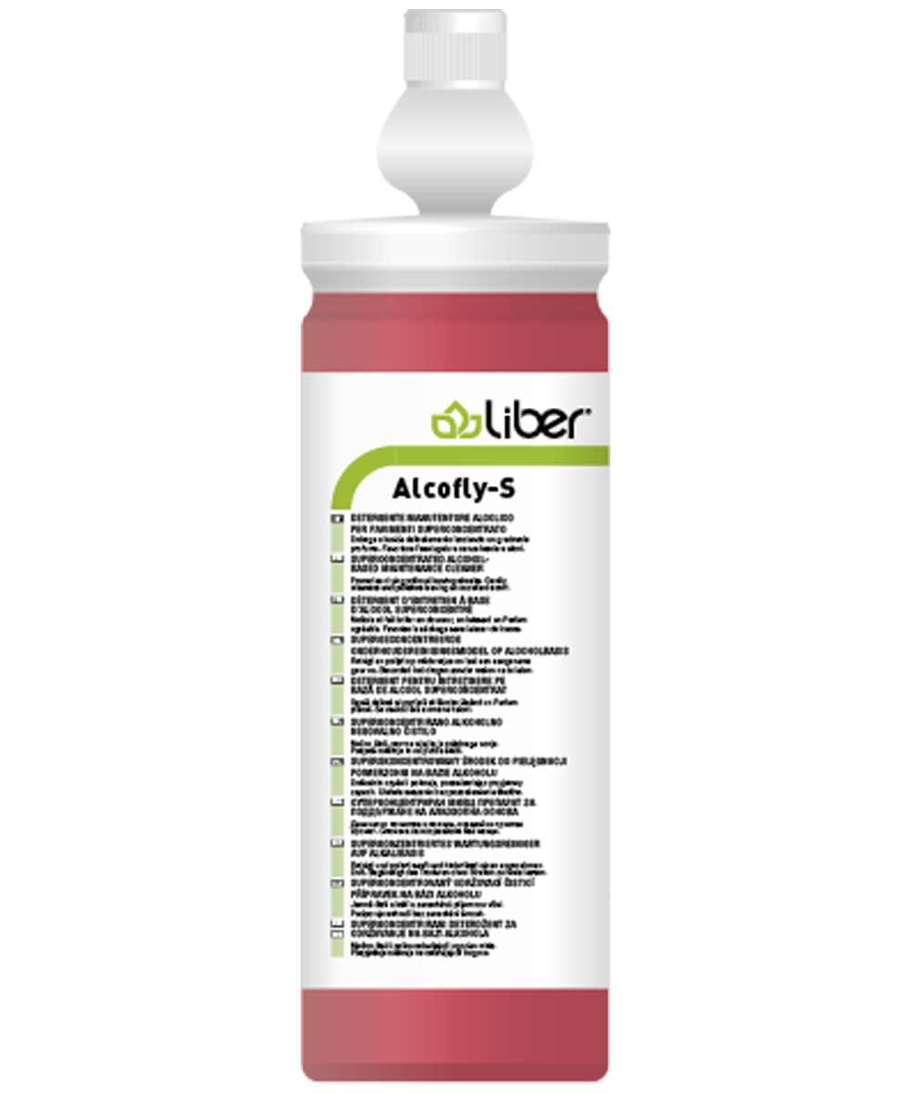 Detergente manutentore a base alcol liq c/dos. superf alcofly-s liber 1l 