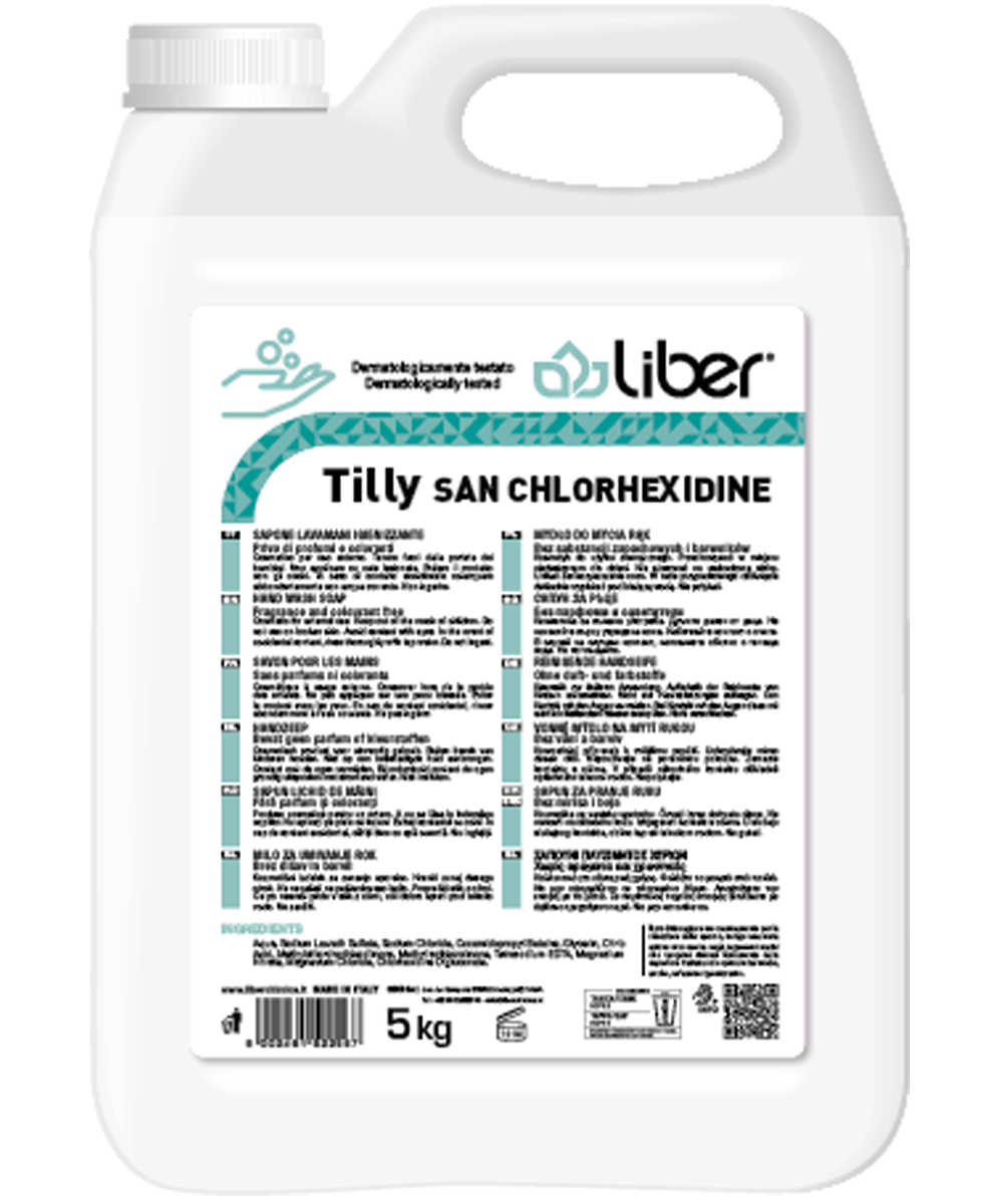 Sapone lavamani detergente igienizz con clorexidina cosmetico 5l 
