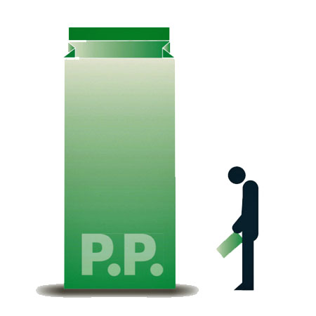 Sacchetto urinale happy c/funzione addensante conf. 20 pz. 