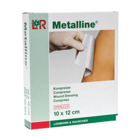 Compresse metalline cm.10x12x1 ce conf.10 pz 