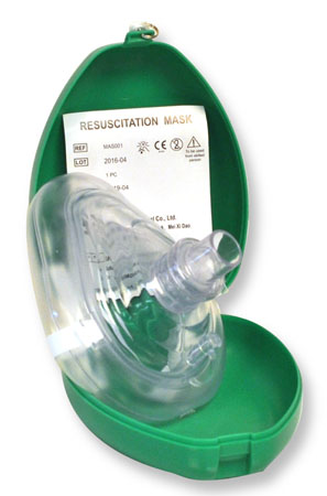 Maschera rianimazione bocca-bocca pocket mask 
